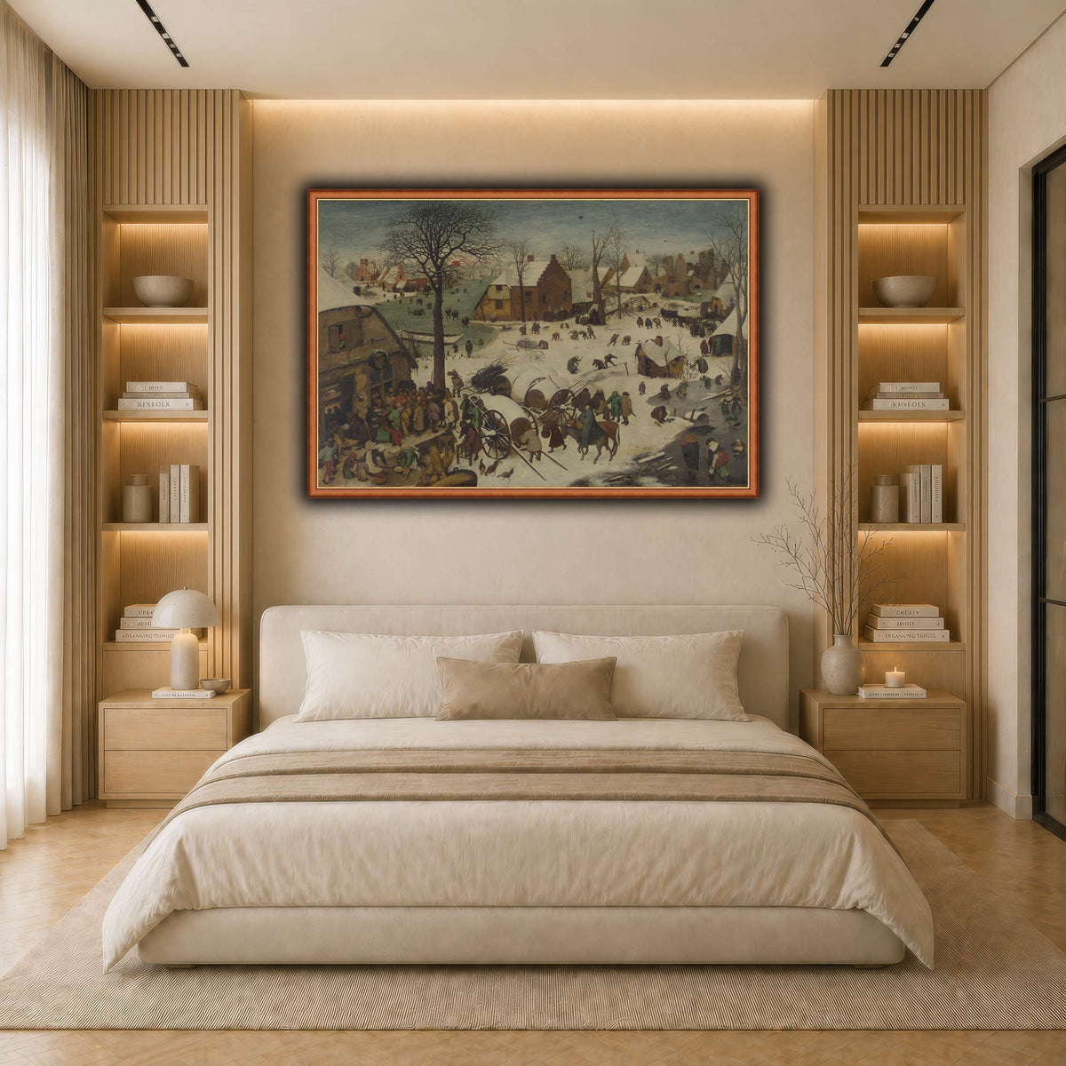 Pieter_Bruegel_he_Numbering_at_Bethlehem light neutral- bedroom