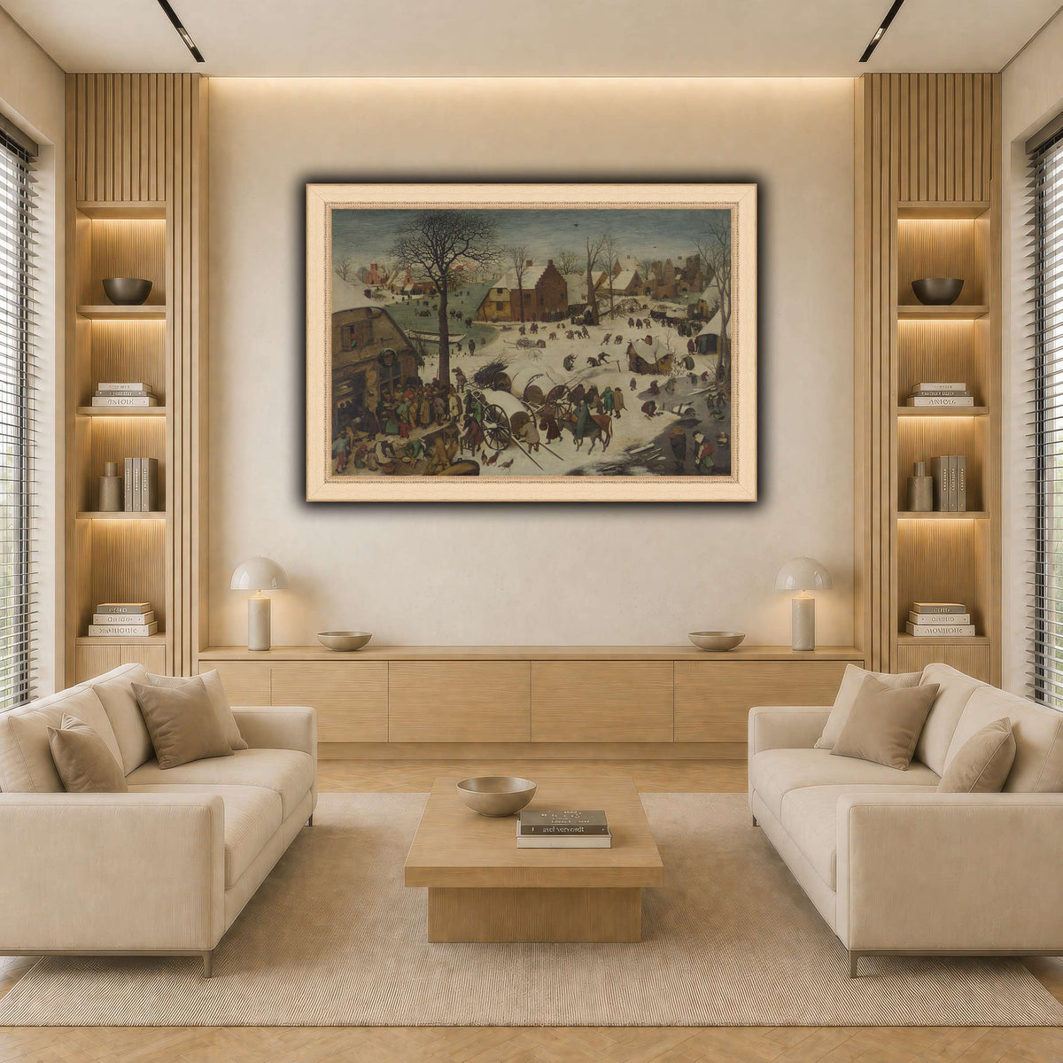 Pieter_Bruegel_he_Numbering_at_Bethlehem light neutral-living room
