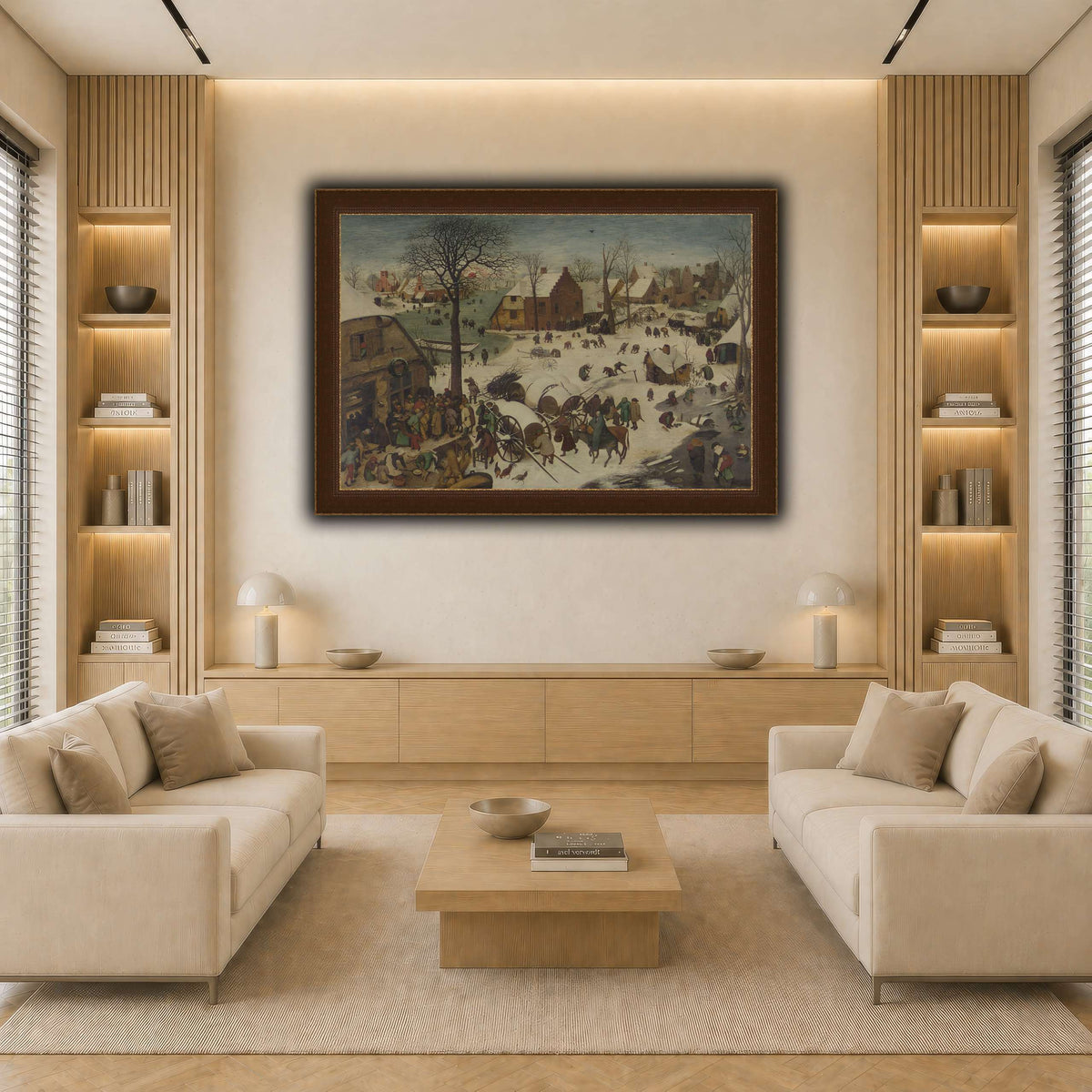 Pieter_Bruegel_he_Numbering_at_Bethlehem light neutral-living room