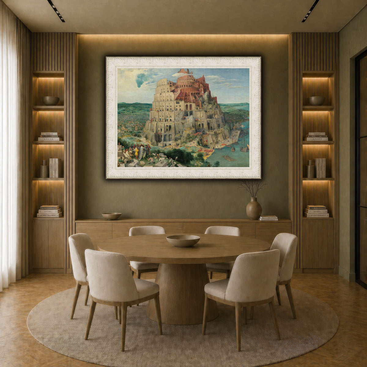 Pieter_Bruegel_tower_of_babel earth-dining room