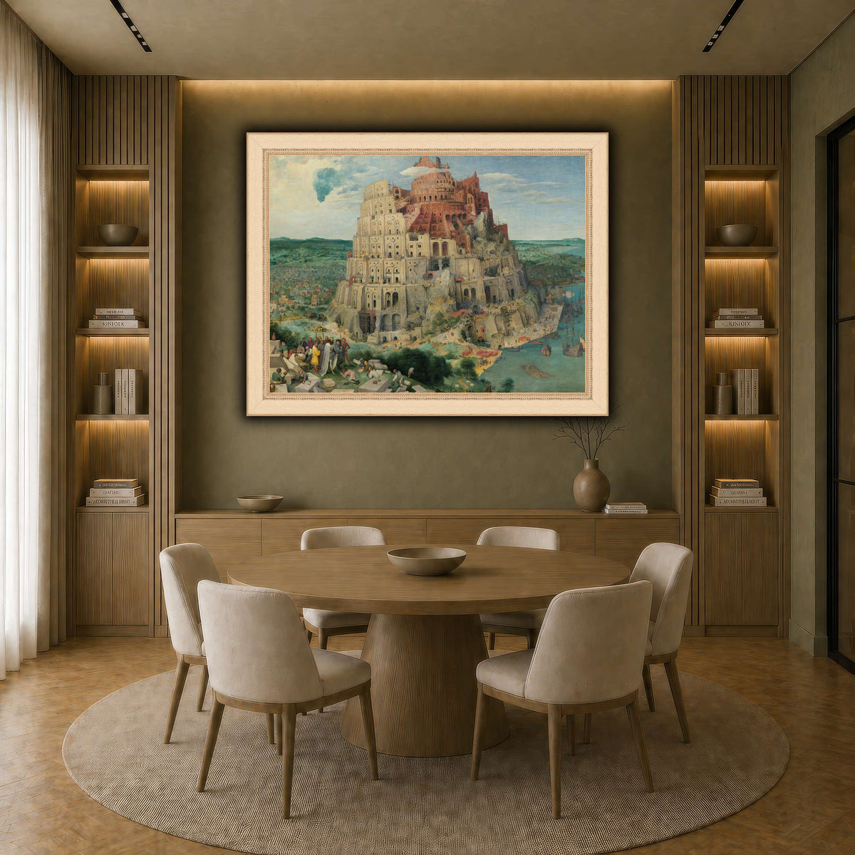 Pieter_Bruegel_tower_of_babel earth-dining room