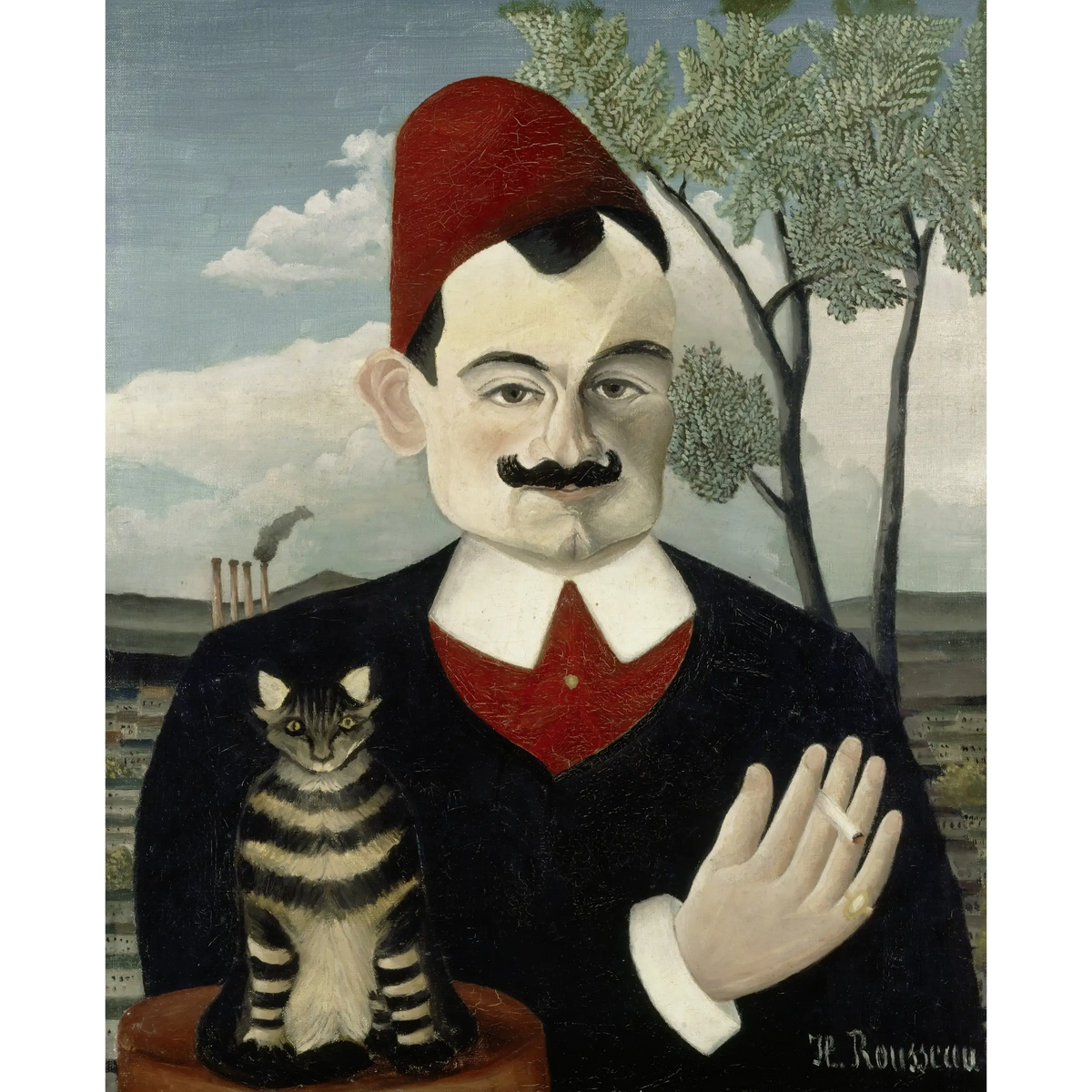 Portrait-of-Mr-X-Pierre-Loti-1906_Henri-Rousseau