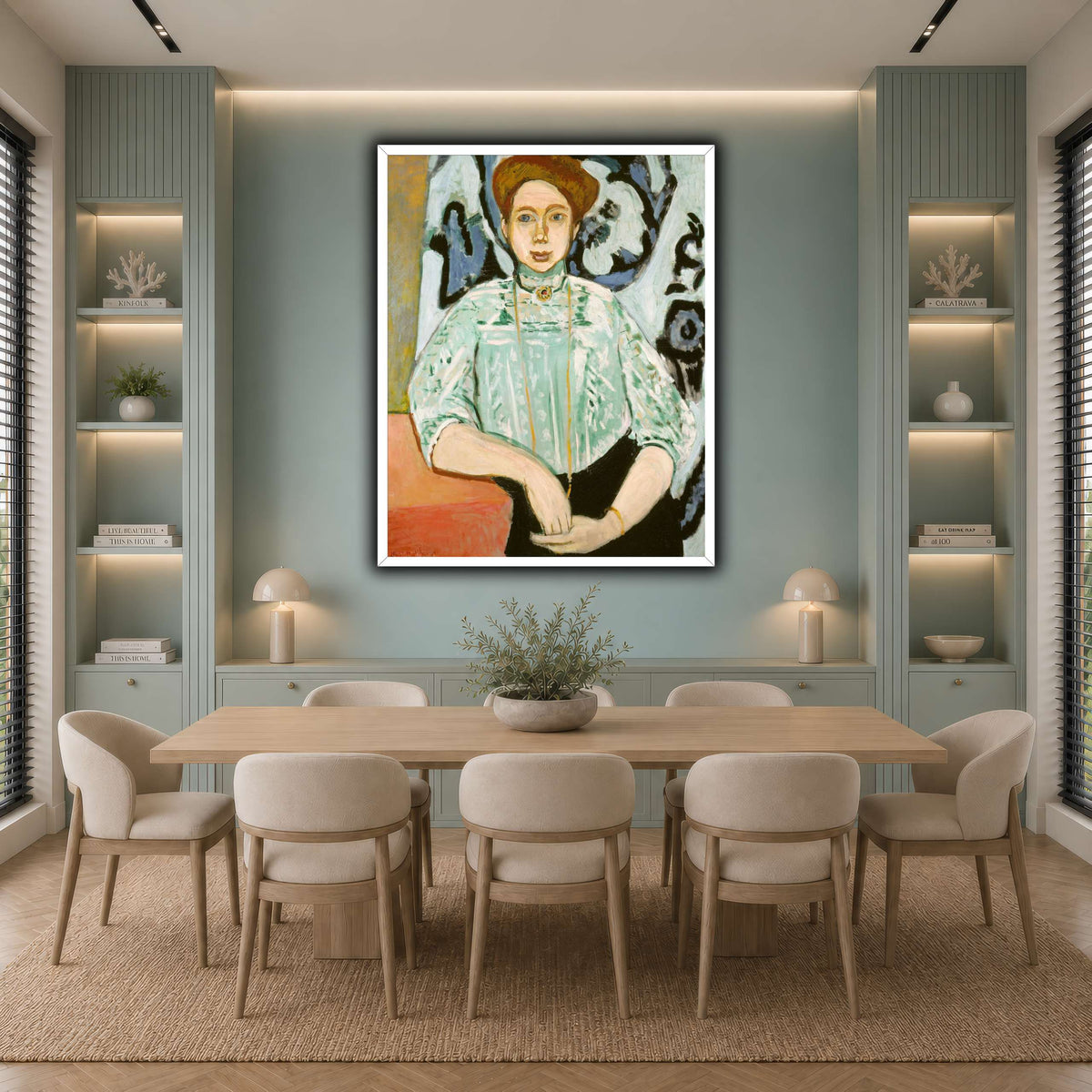 Portrait_de_Greta_Moll_Henri_Matisse cool-dining
