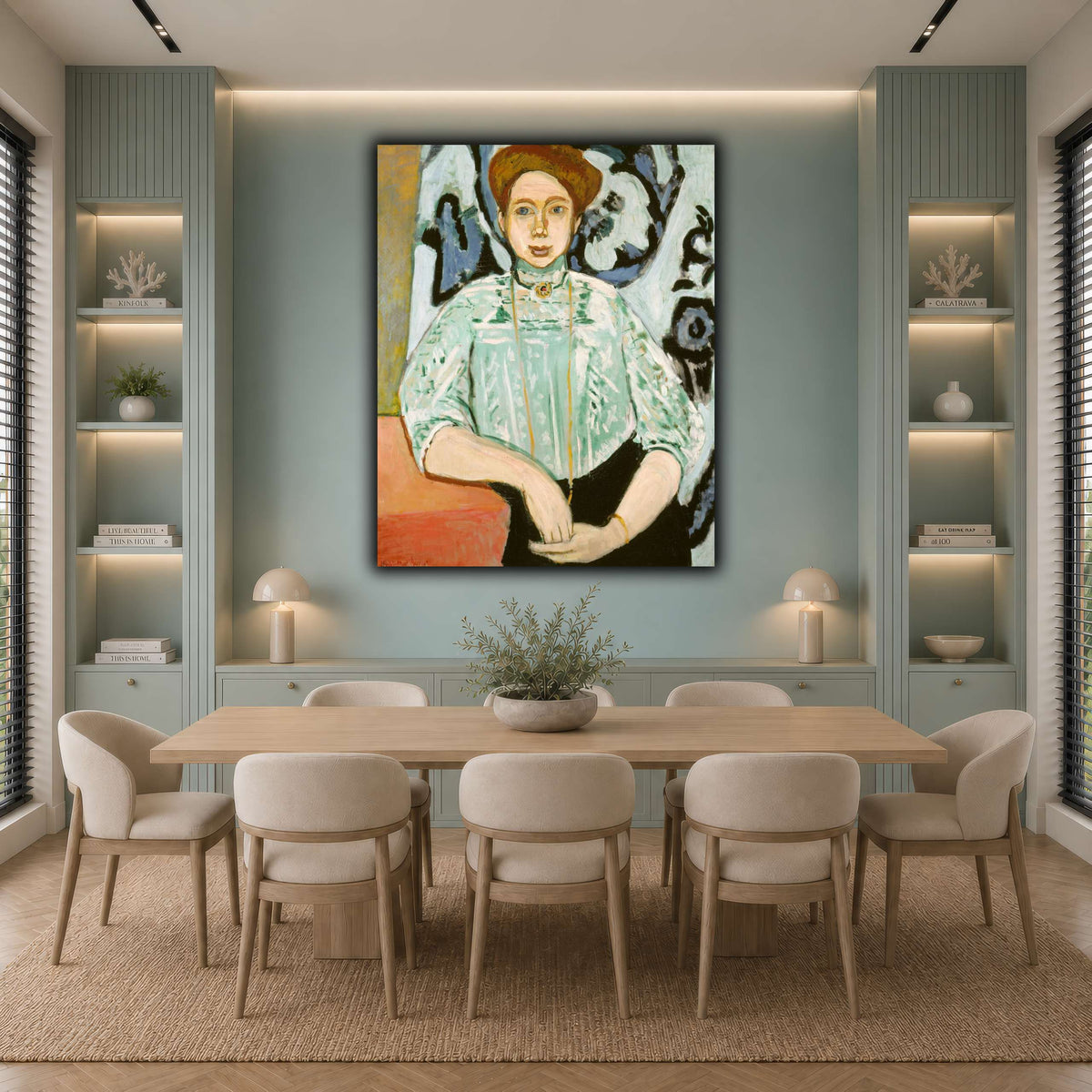 Portrait_de_Greta_Moll_Henri_Matisse cool-dining