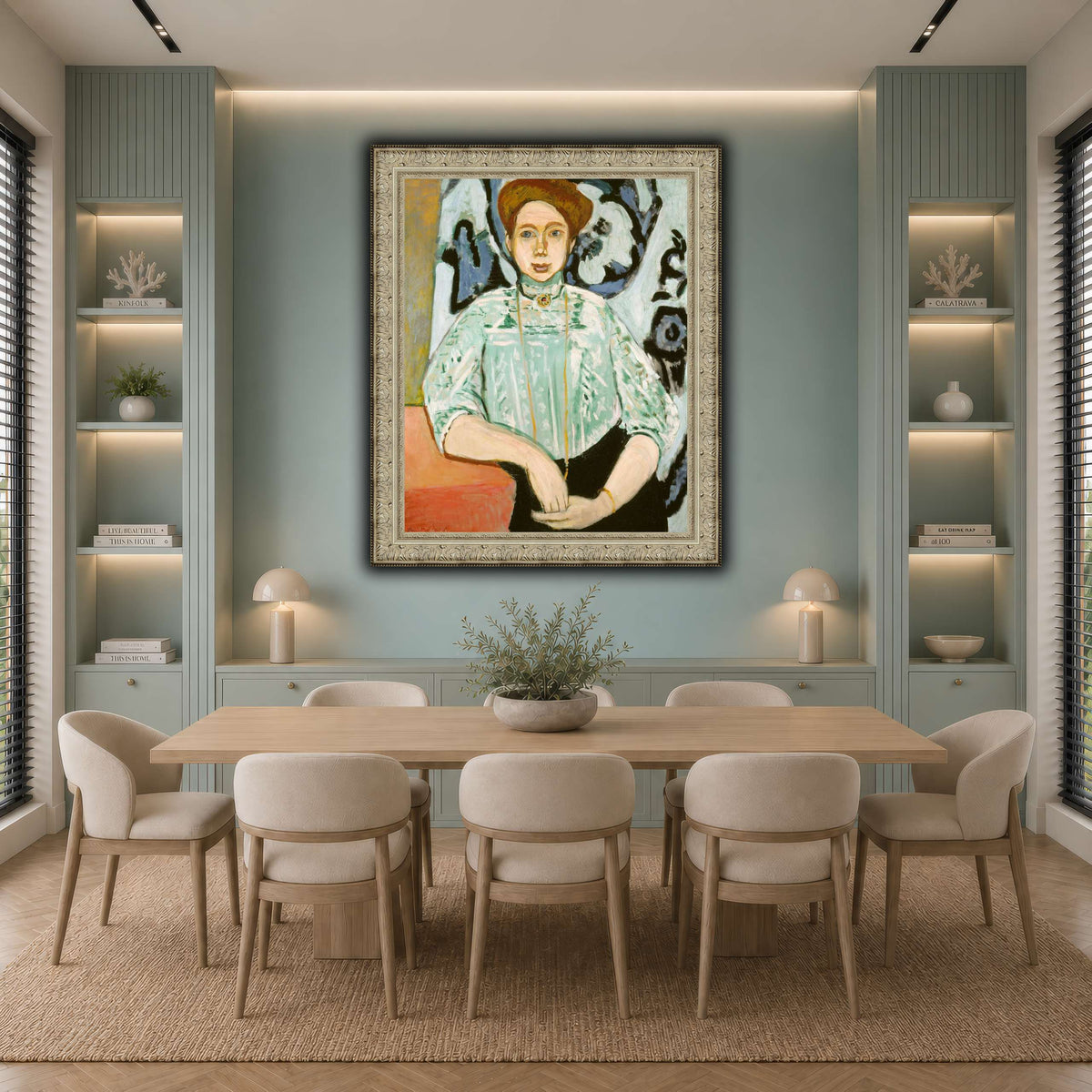 Portrait_de_Greta_Moll_Henri_Matisse cool-dining