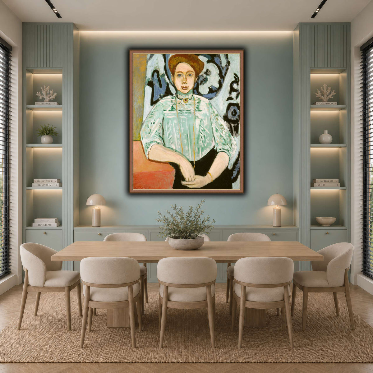 Portrait_de_Greta_Moll_Henri_Matisse cool-dining