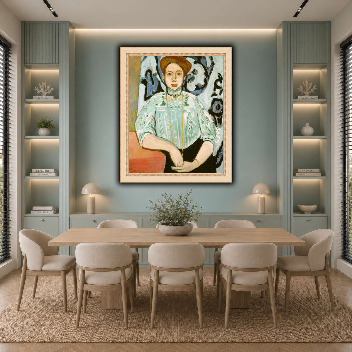Portrait_de_Greta_Moll_Henri_Matisse cool-dining