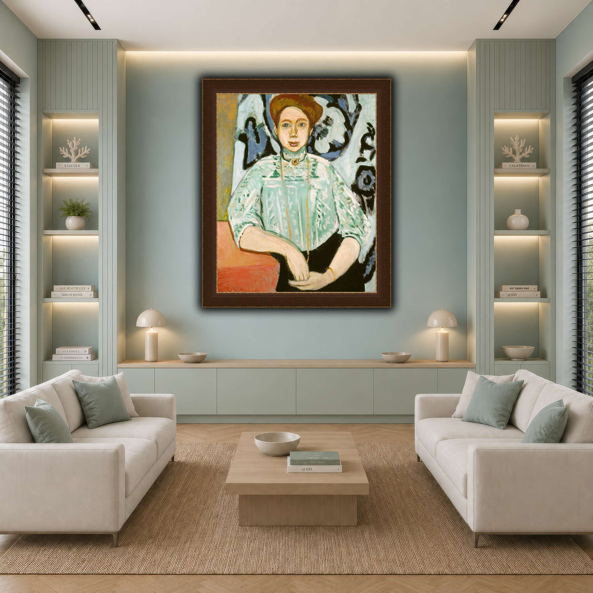 Portrait_de_Greta_Moll_Henri_Matisse cool-living room