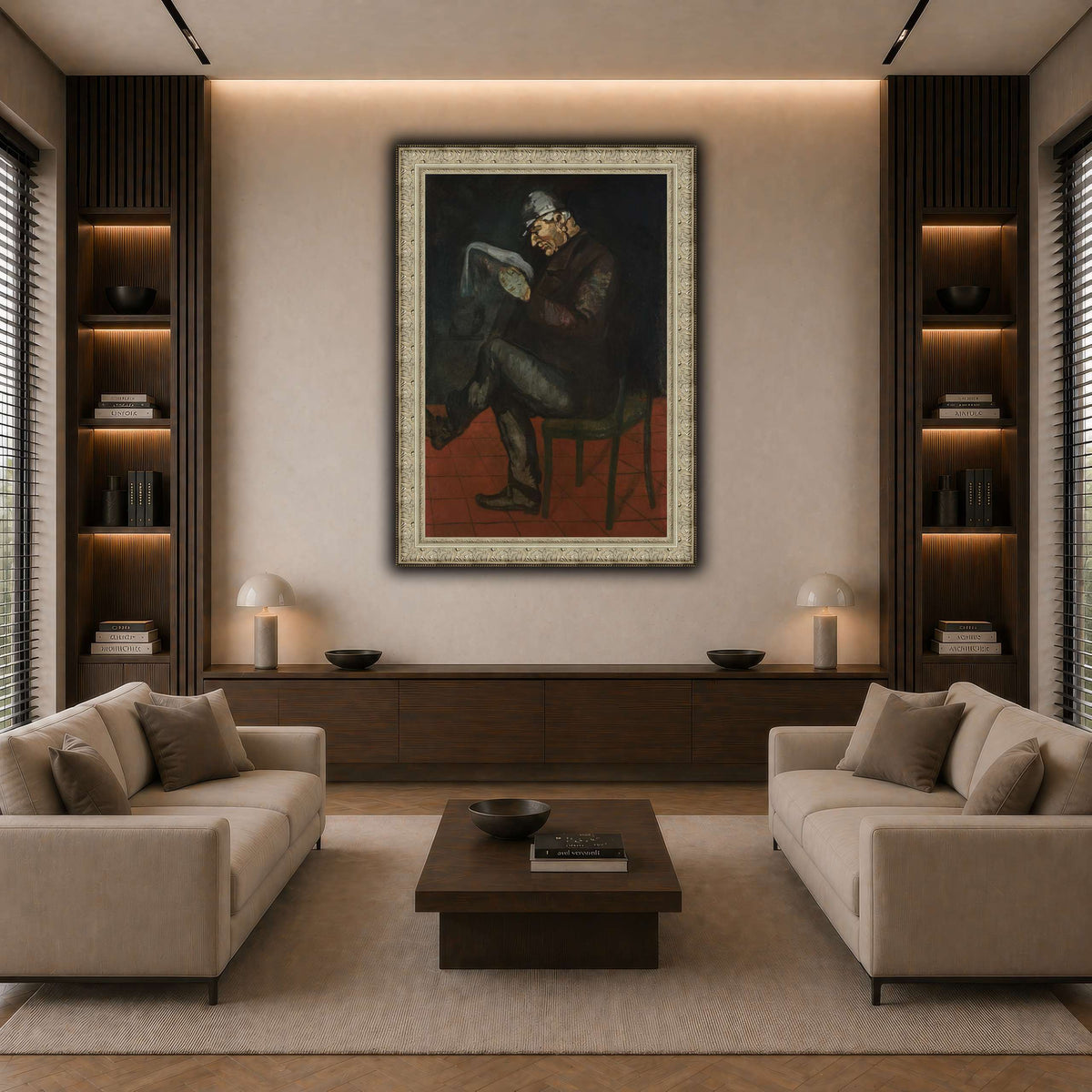 Portrait_de_Louis_Paul_Cezanne dark neutral-living room