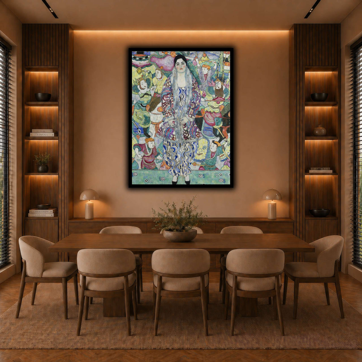 Portrait_of_Friedericke_Maria_Beer warm-dining room