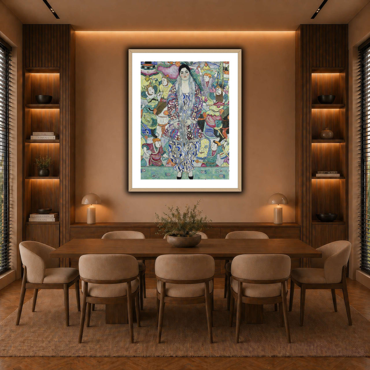 Portrait_of_Friedericke_Maria_Beer warm-dining room