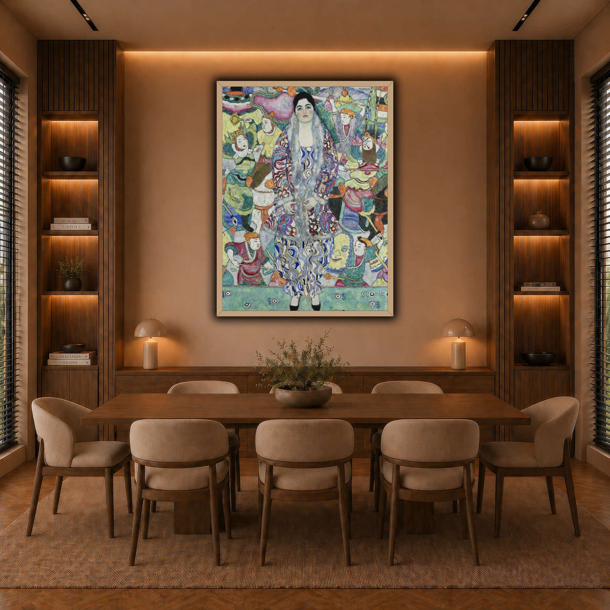 Portrait_of_Friedericke_Maria_Beer warm-dining room