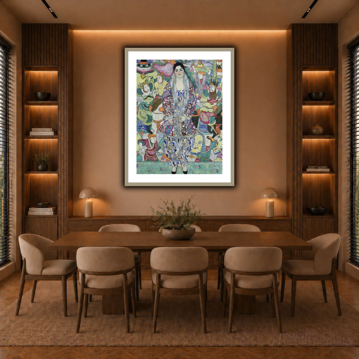 Portrait_of_Friedericke_Maria_Beer warm-dining room