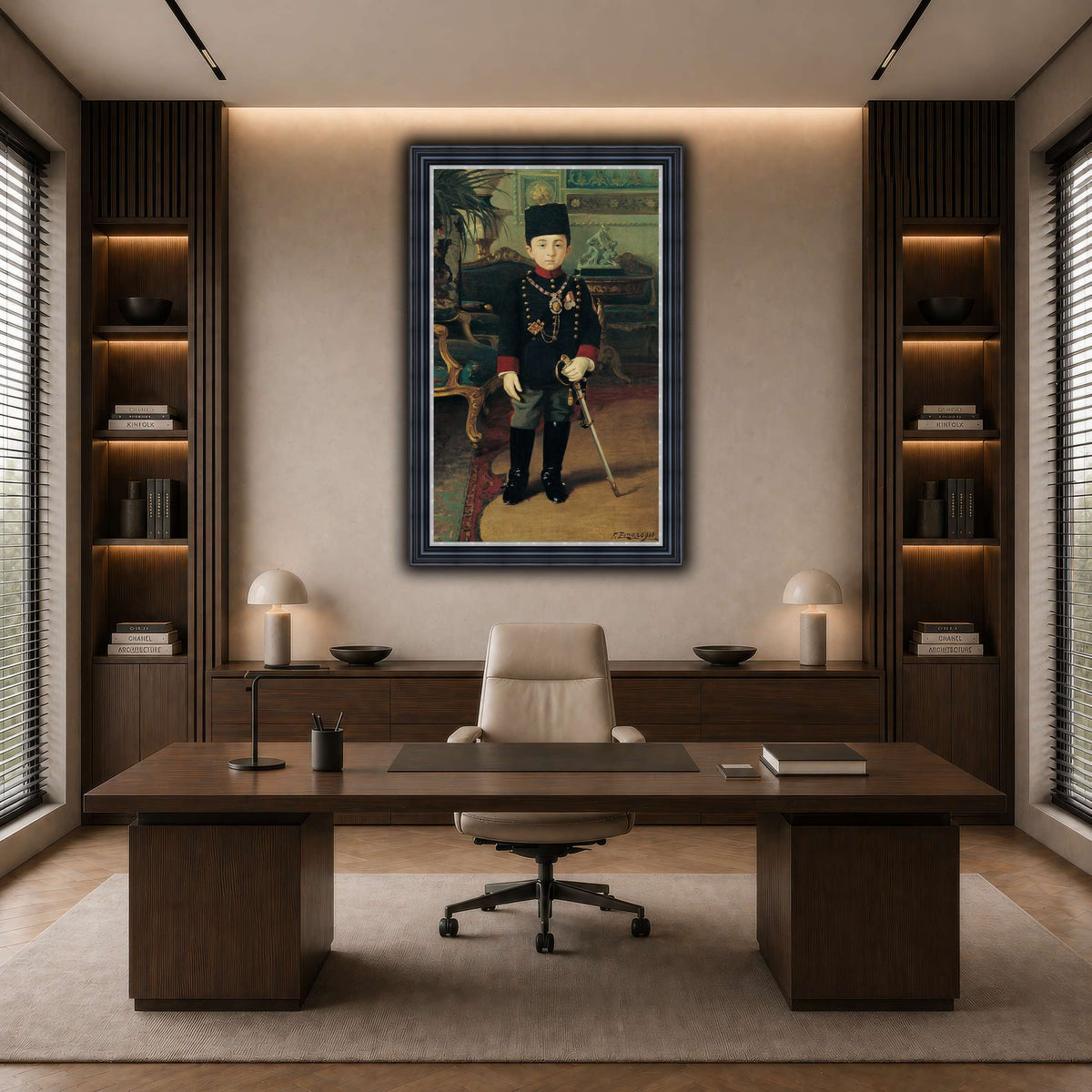 Prince_Abdürrahim_Efendi_Fausto_Zonaro dark neutral-office