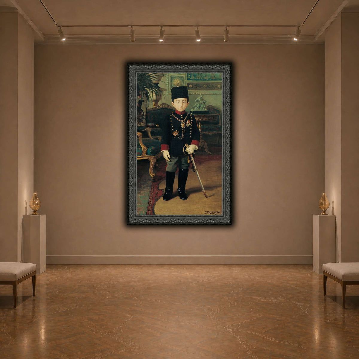 Prince_Abdürrahim_Efendi_Fausto_Zonaro dark neutral-agallery