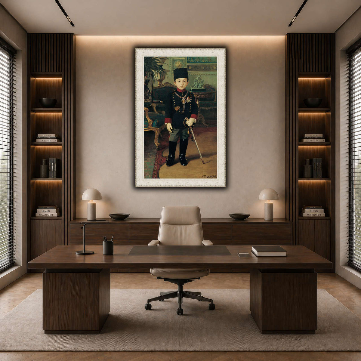 Prince_Abdürrahim_Efendi_Fausto_Zonaro dark neutral-office