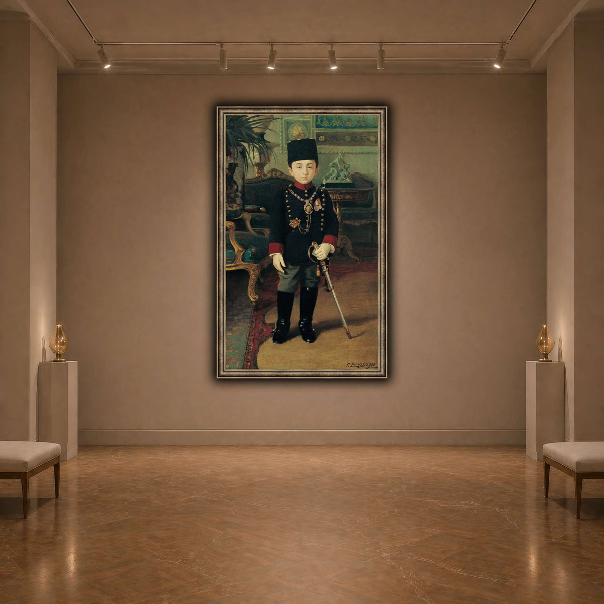 Prince_Abdürrahim_Efendi_Fausto_Zonaro dark neutral-agallery