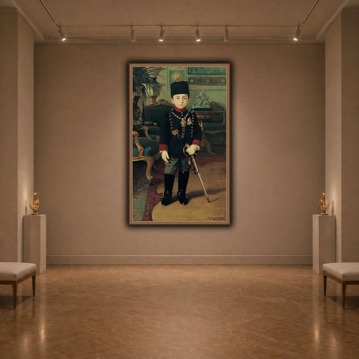Prince_Abdürrahim_Efendi_Fausto_Zonaro dark neutral-agallery