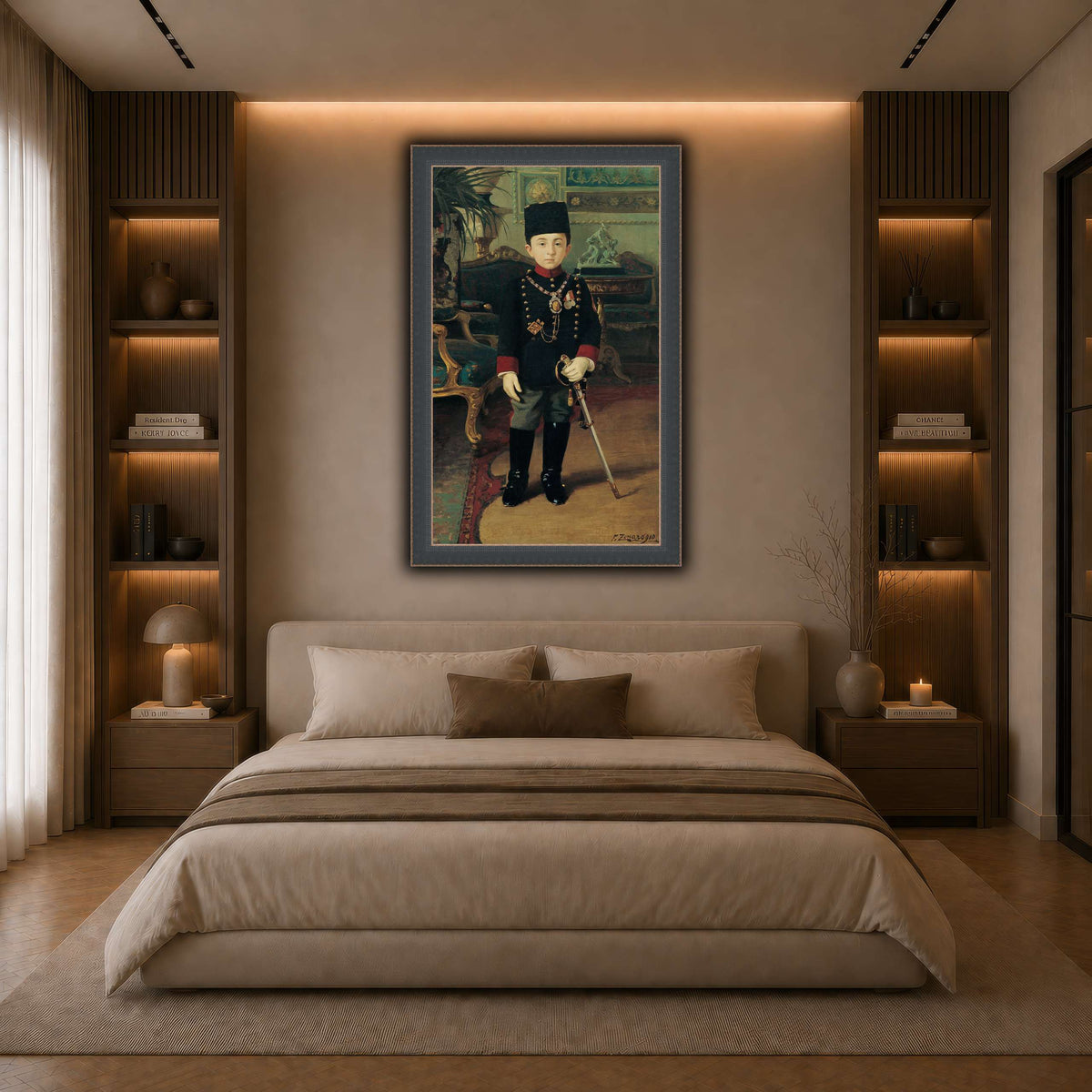Prince_Abdürrahim_Efendi_Fausto_Zonaro dark neutral-bedroom