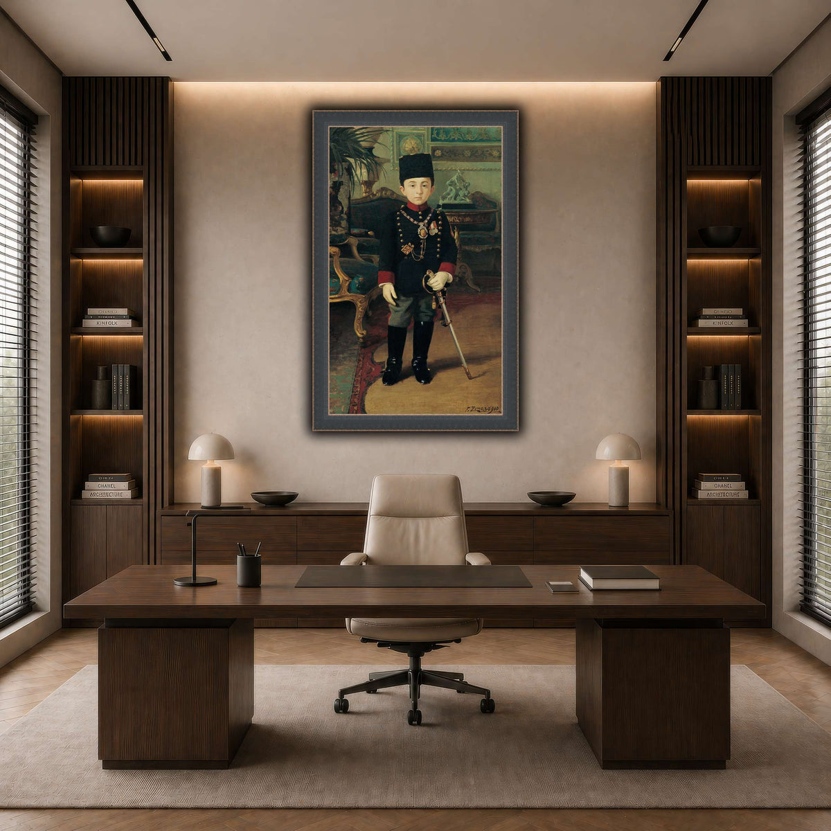 Prince_Abdürrahim_Efendi_Fausto_Zonaro dark neutral-office