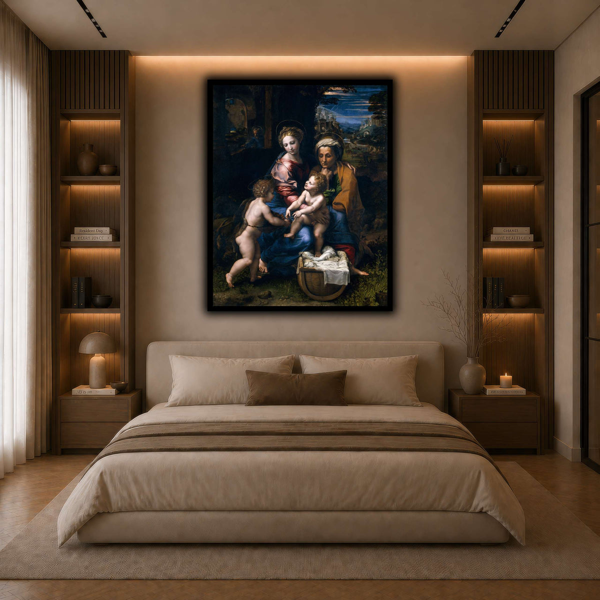 Raffaello_SanzioLa_Perla dark neutral-bedroom