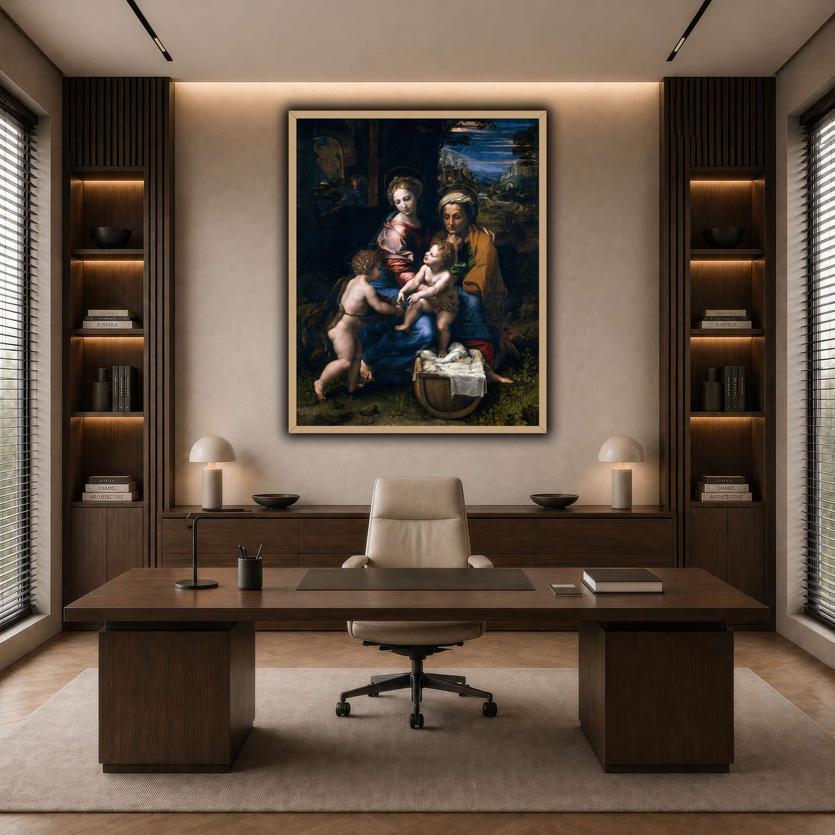 Raffaello_SanzioLa_Perla dark neutral-office