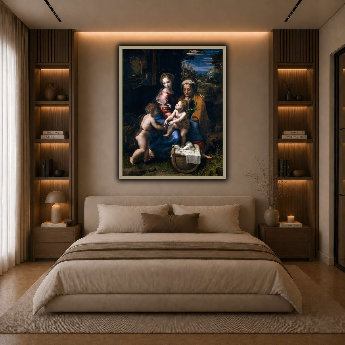 Raffaello_SanzioLa_Perla dark neutral-bedroom