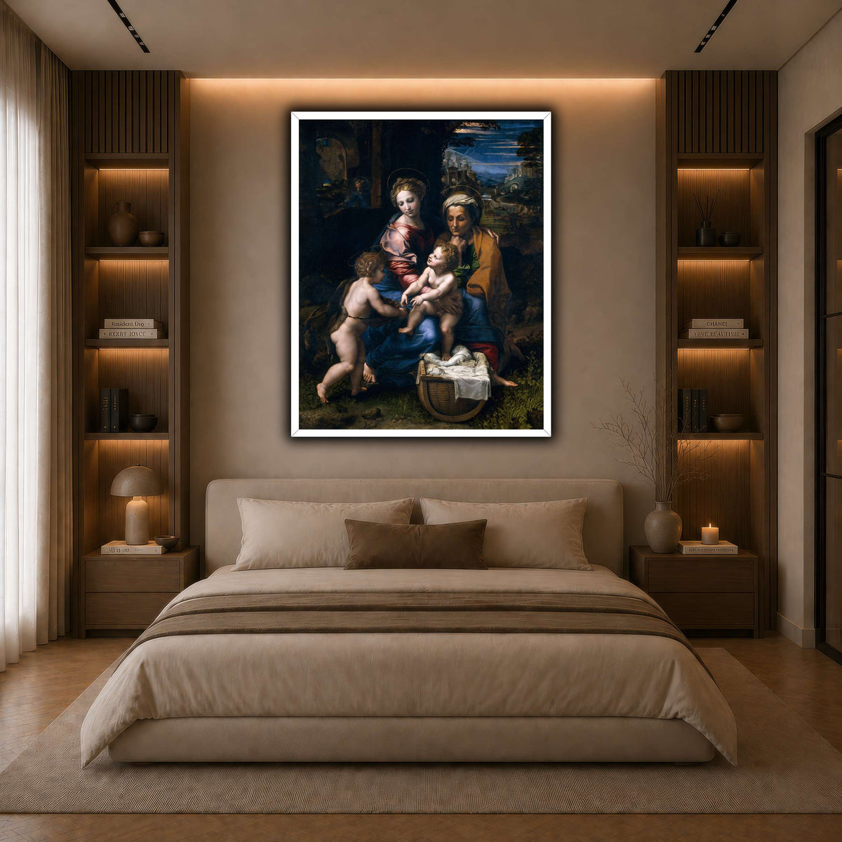 Raffaello_SanzioLa_Perla dark neutral-bedroom