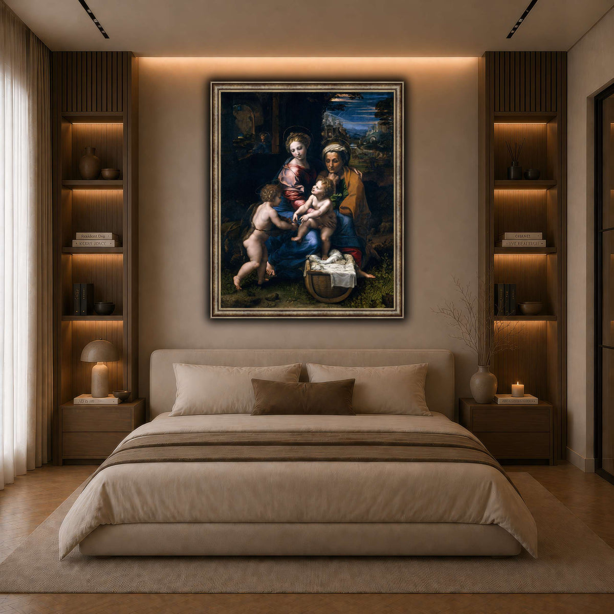 Raffaello_SanzioLa_Perla dark neutral-bedroom