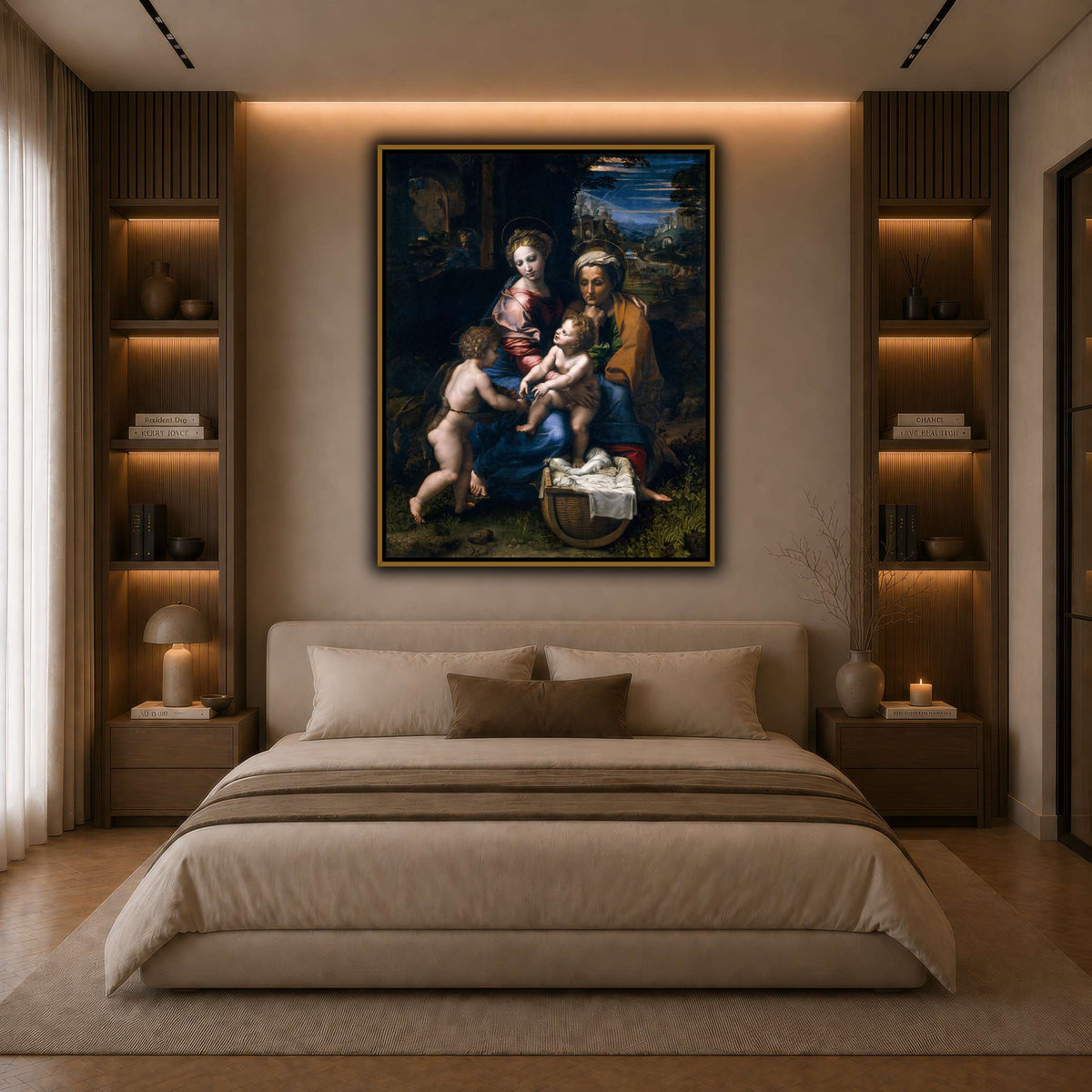 Raffaello_SanzioLa_Perla dark neutral-bedroom