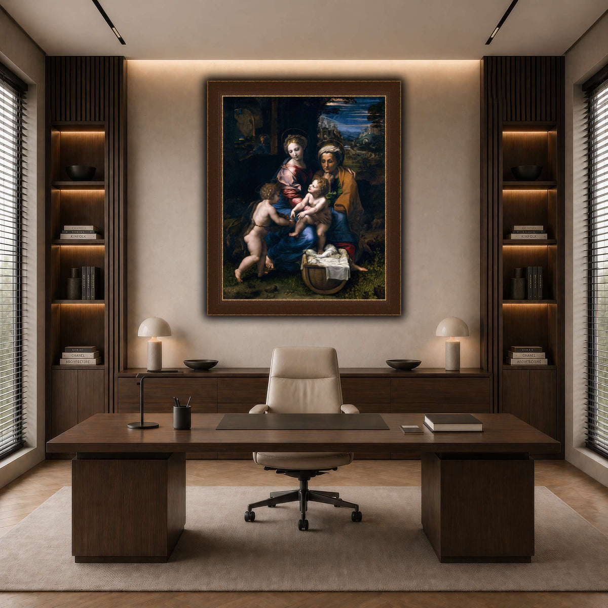 Raffaello_SanzioLa_Perla dark neutral-office