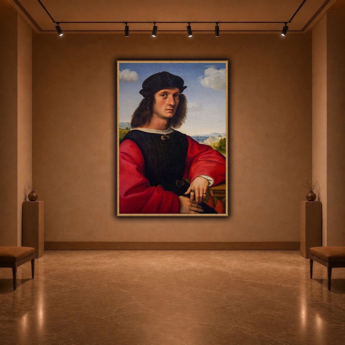 Raffaello_Sanzio_Agnolo_Doni's_portrait warm-agallery