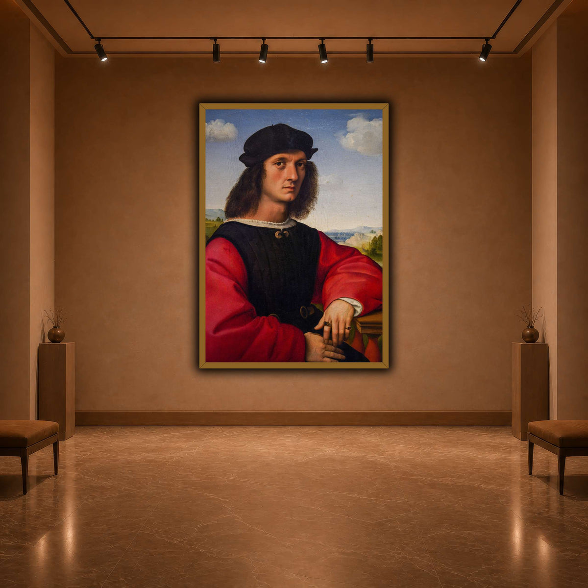Raffaello_Sanzio_Agnolo_Doni's_portrait warm-agallery
