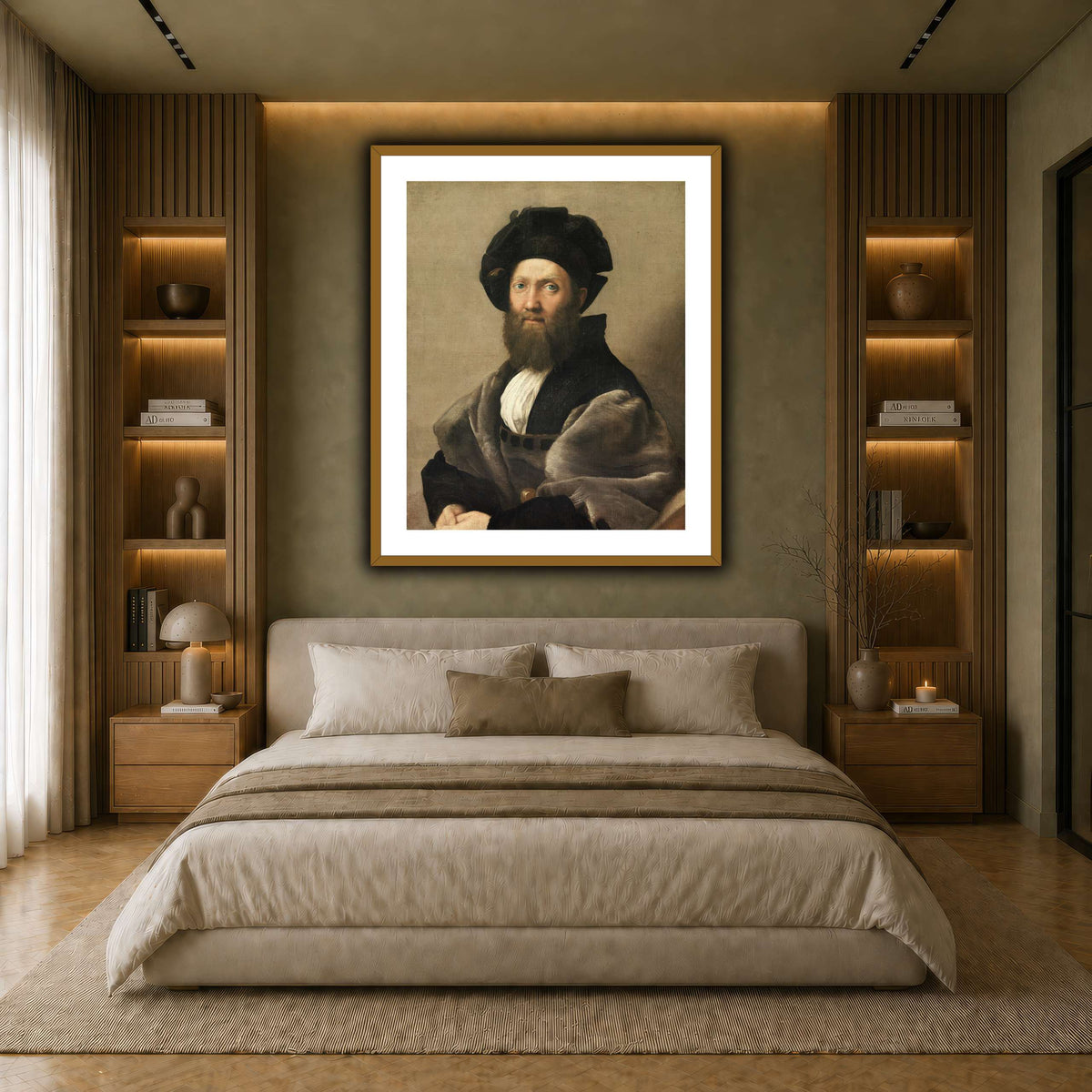 Raffaello_Sanzio_Baldassare_Castiglione earth-bedroom