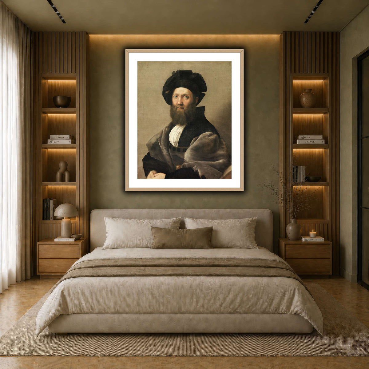 Raffaello_Sanzio_Baldassare_Castiglione earth-bedroom