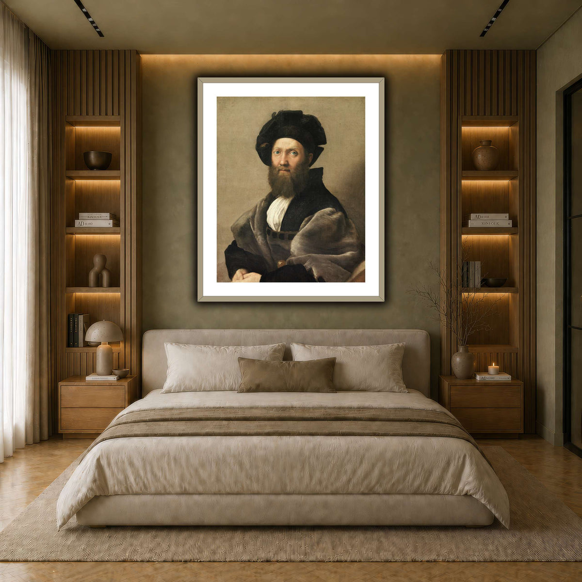 Raffaello_Sanzio_Baldassare_Castiglione earth-bedroom