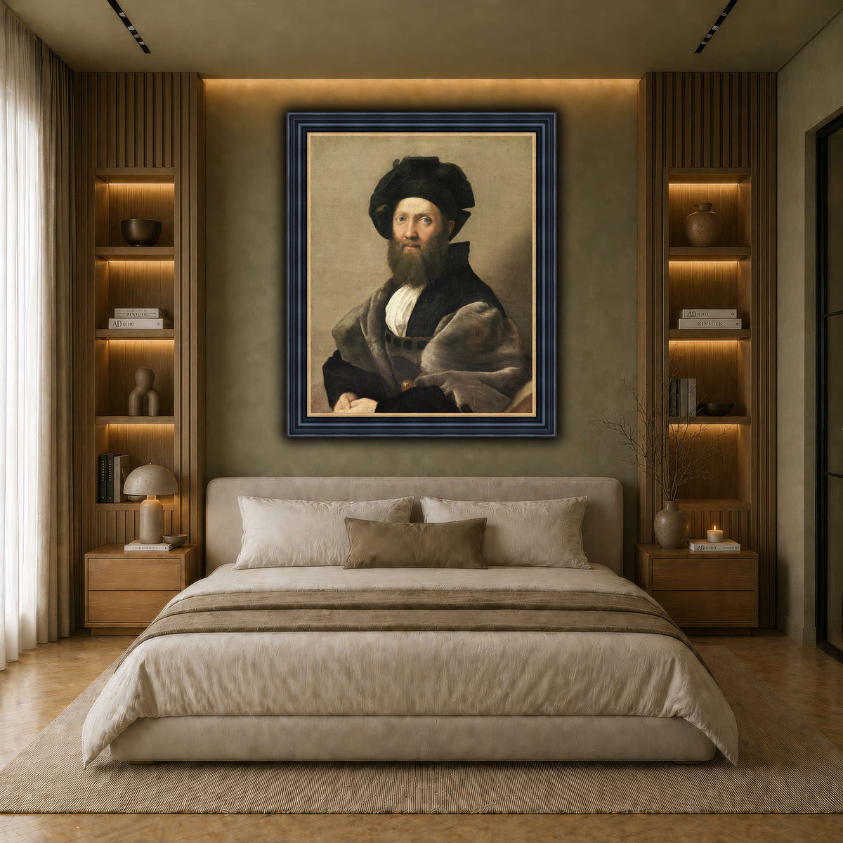 Raffaello_Sanzio_Baldassare_Castiglione earth-bedroom