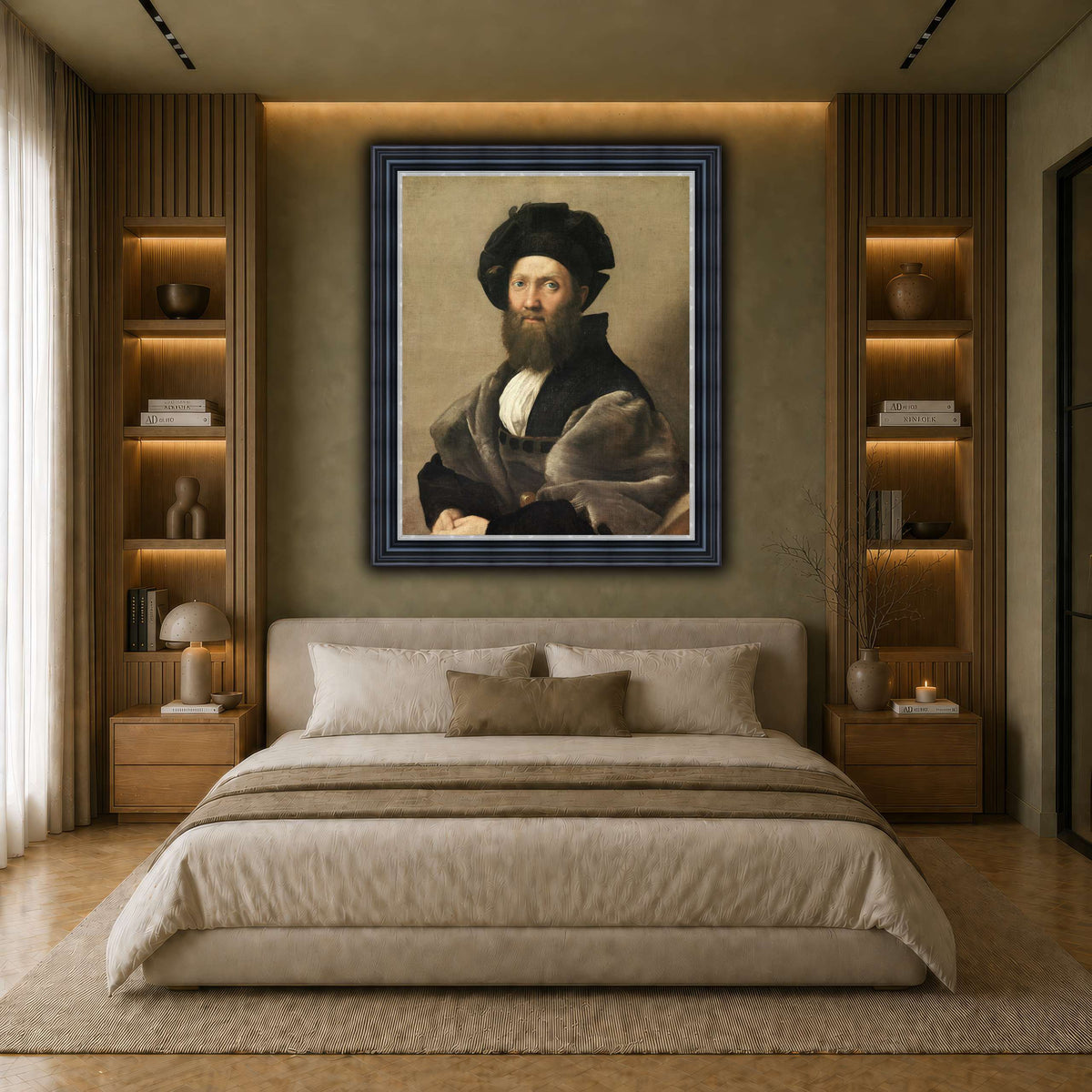 Raffaello_Sanzio_Baldassare_Castiglione earth-bedroom