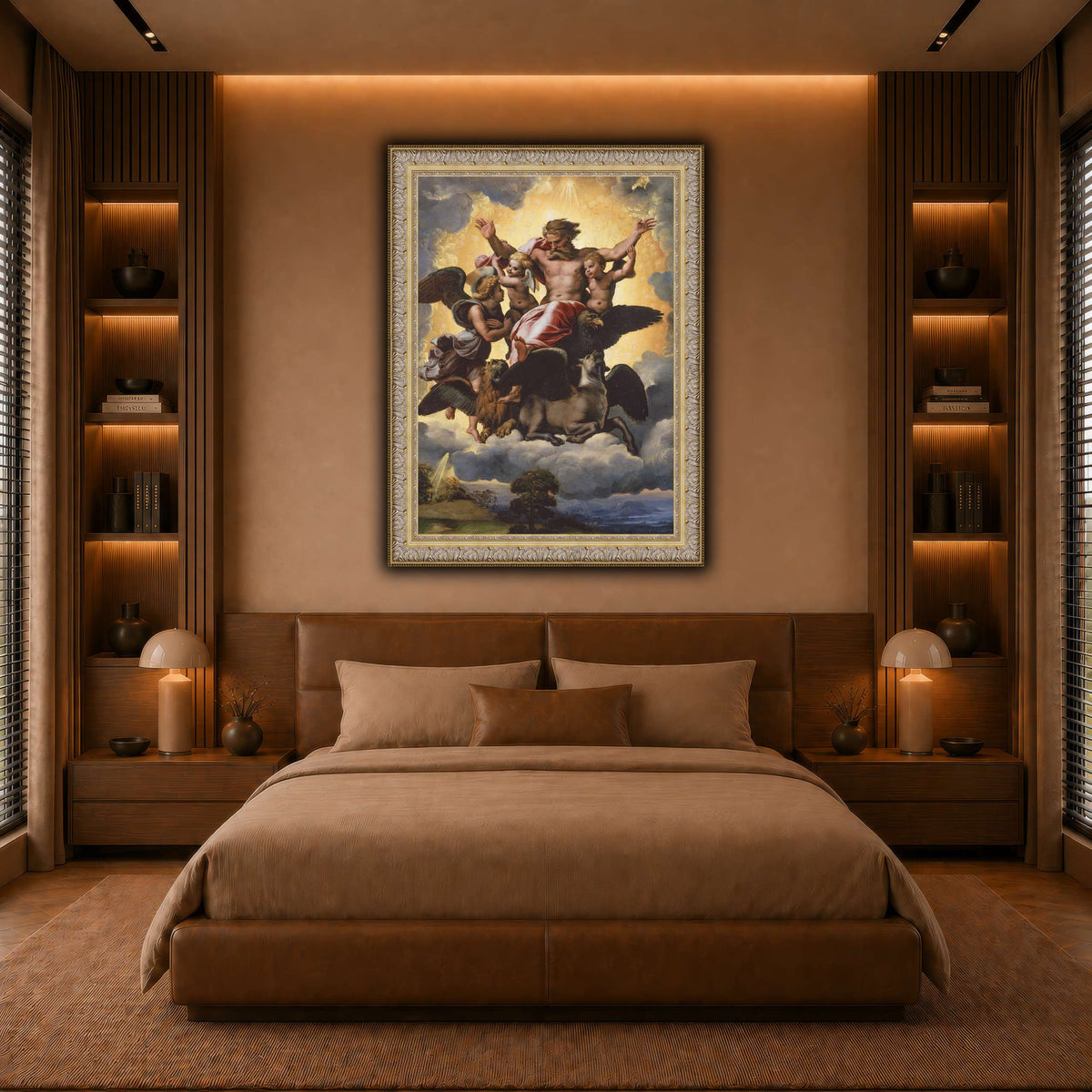 Raffaello_Sanzio_Ezekiel's_Vision warm-bedroom