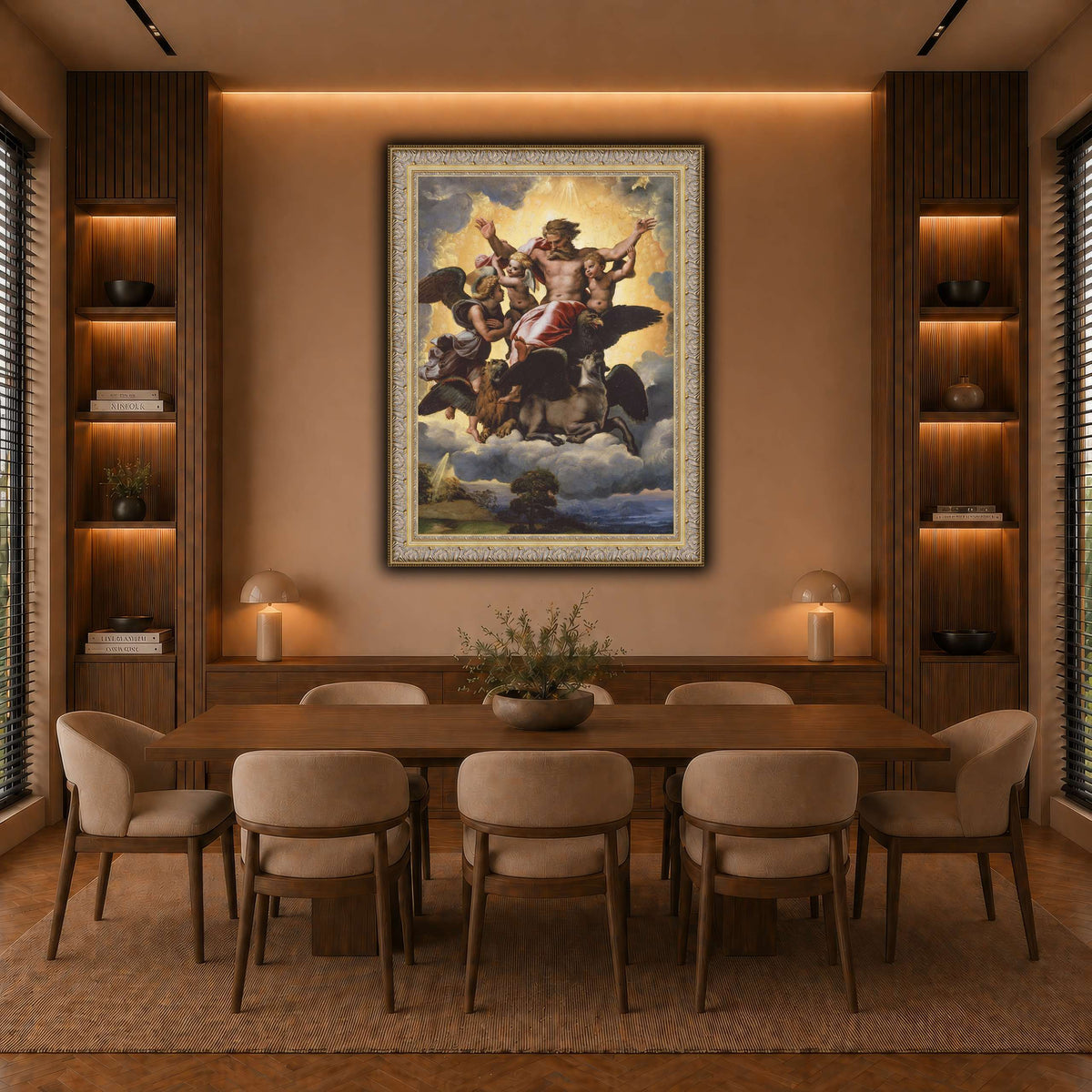 Raffaello_Sanzio_Ezekiel's_Vision warm-dining room