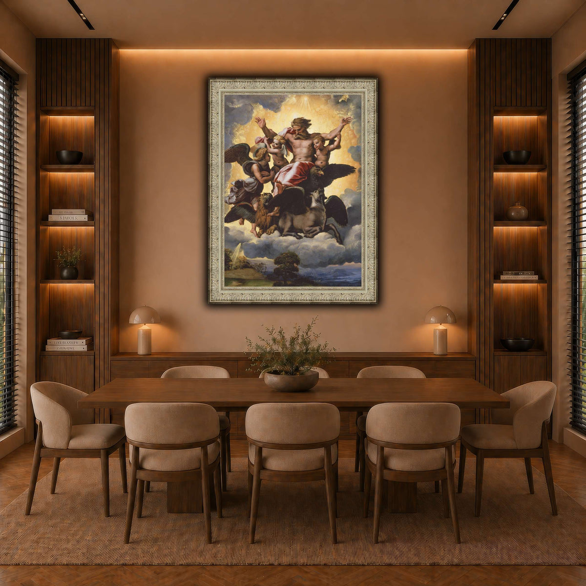 Raffaello_Sanzio_Ezekiel's_Vision warm-dining room