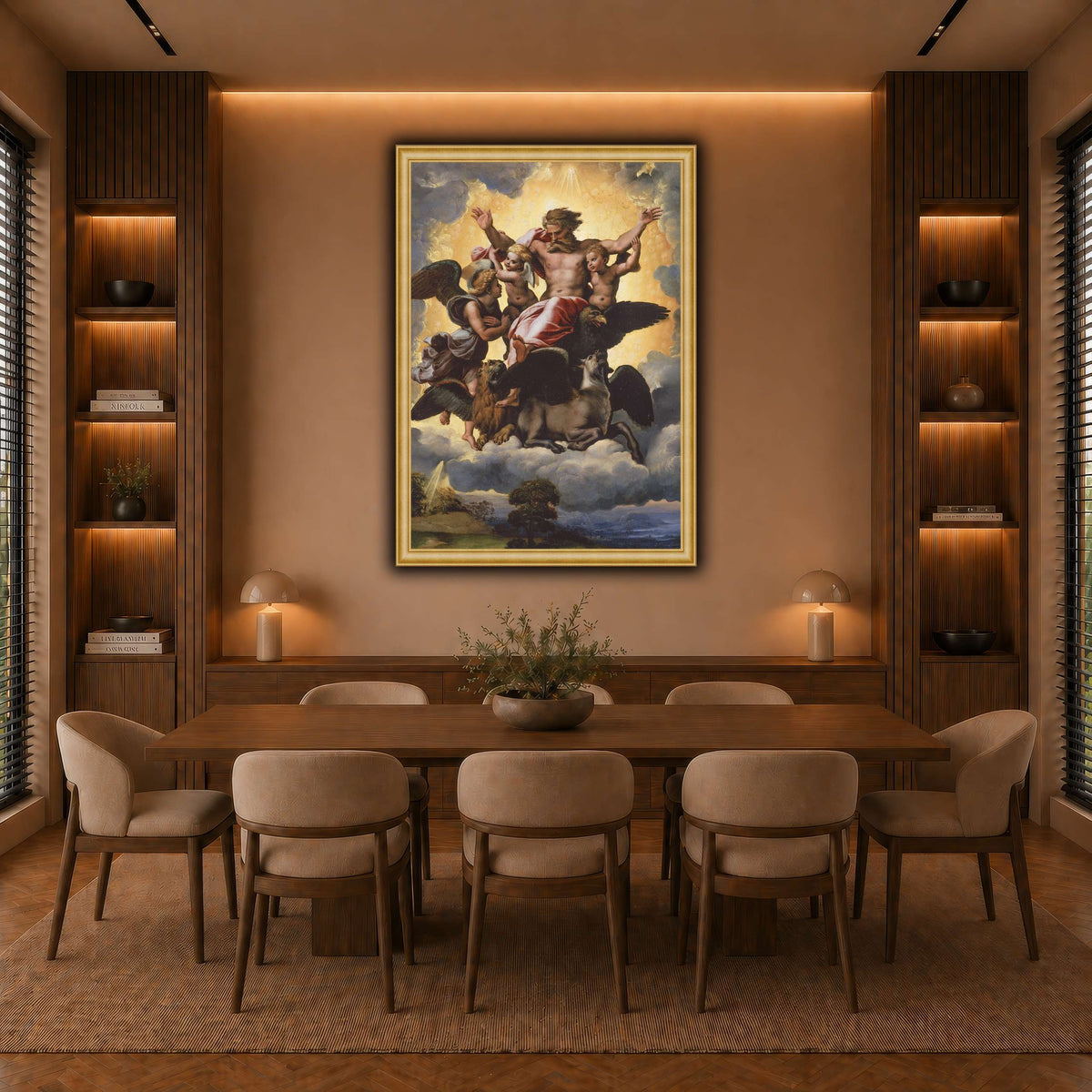 Raffaello_Sanzio_Ezekiel's_Vision warm-dining room