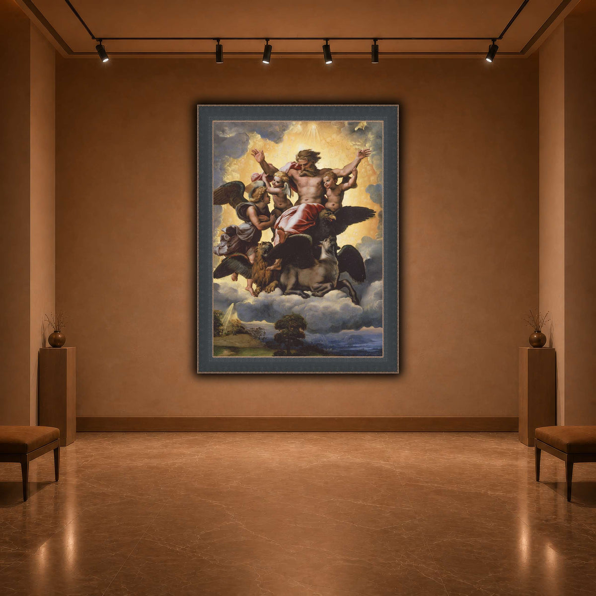 Raffaello_Sanzio_Ezekiel's_Vision warm-agallery