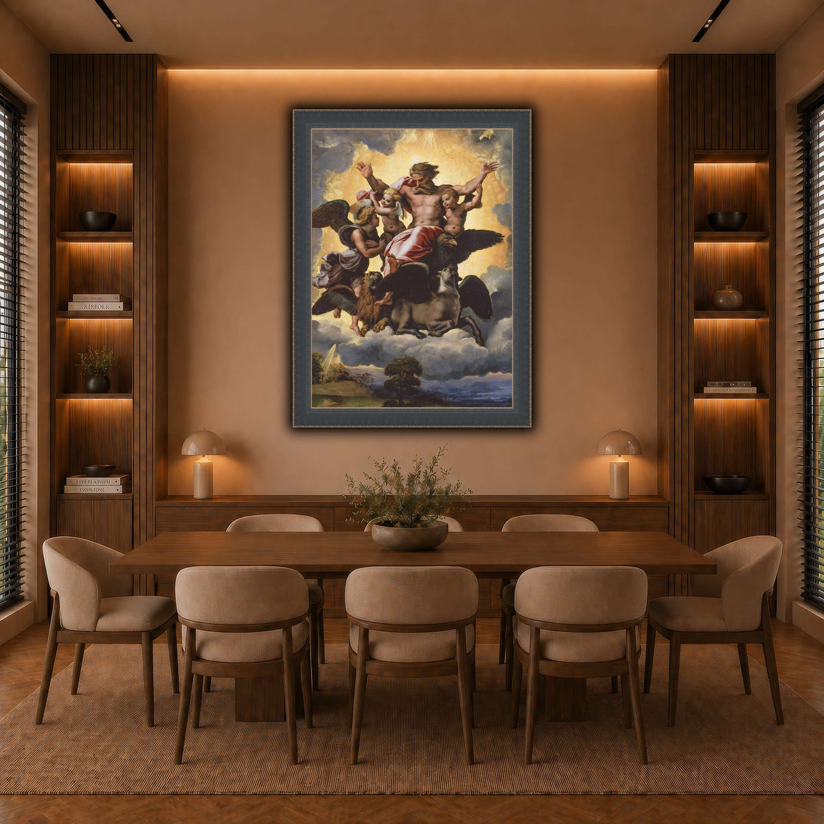 Raffaello_Sanzio_Ezekiel's_Vision warm-dining room
