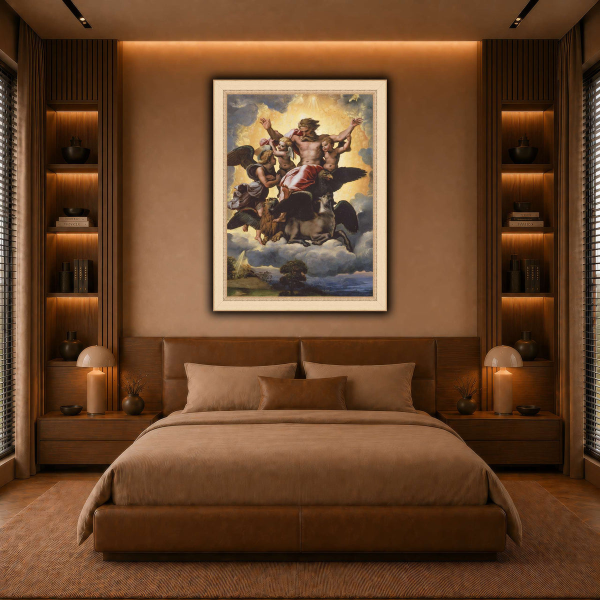 Raffaello_Sanzio_Ezekiel's_Vision warm-bedroom