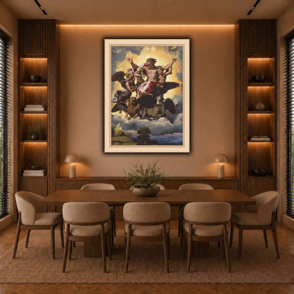 Raffaello_Sanzio_Ezekiel's_Vision warm-dining room