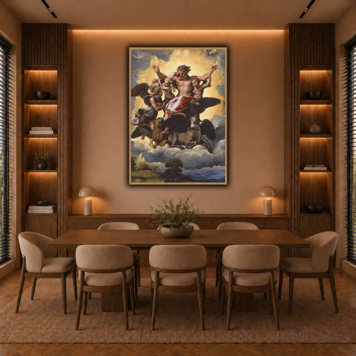 Raffaello_Sanzio_Ezekiel's_Vision warm-dining room