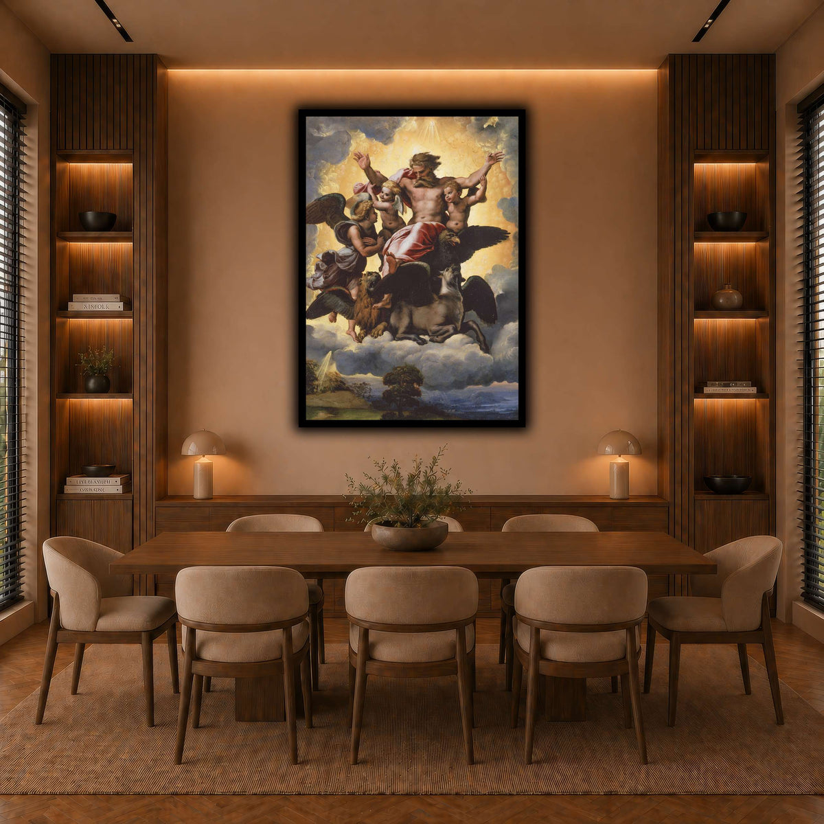 Raffaello_Sanzio_Ezekiel's_Vision warm-dining room