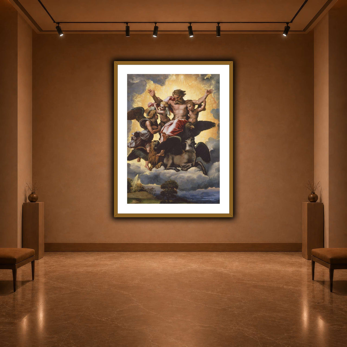 Raffaello_Sanzio_Ezekiel's_Vision warm-agallery