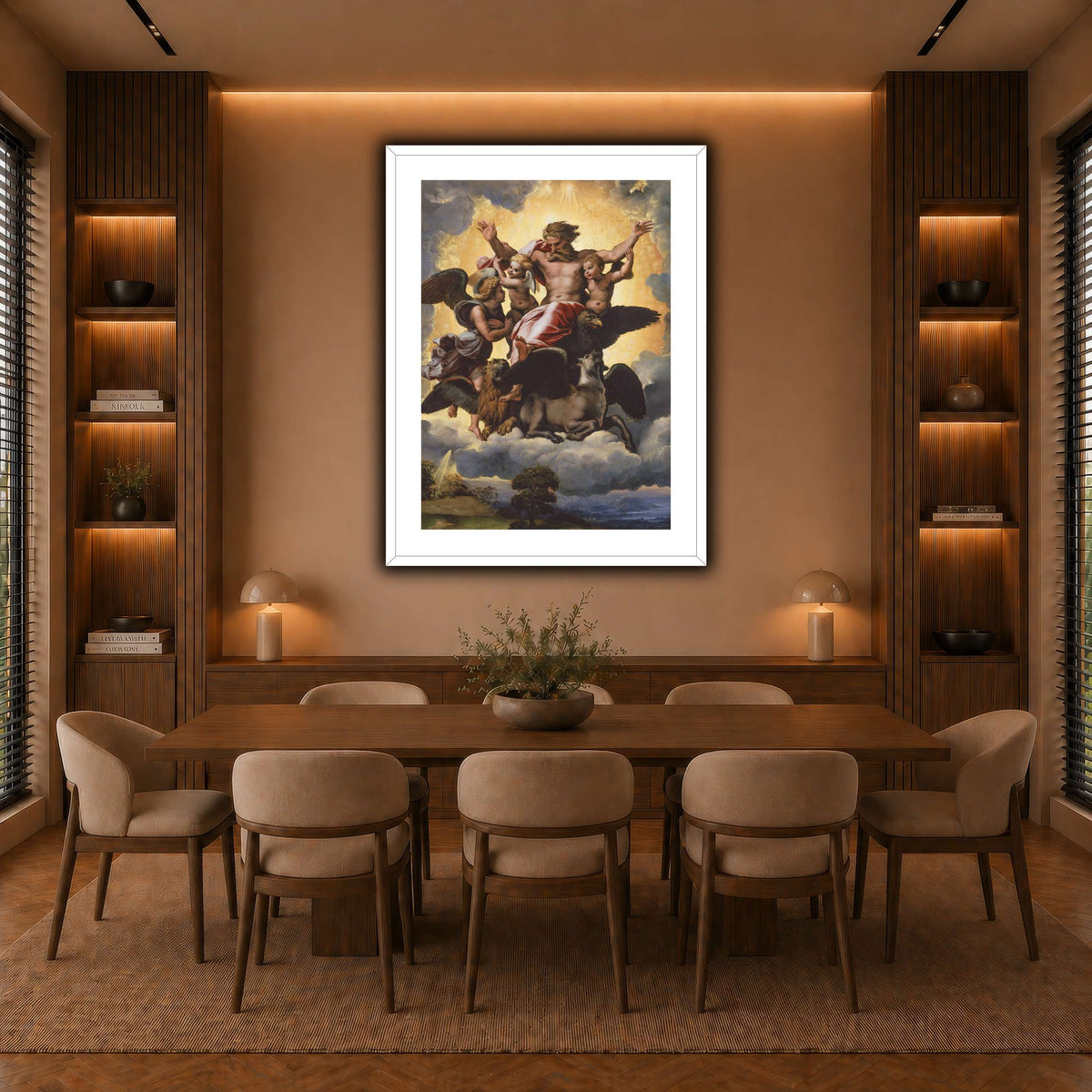 Raffaello_Sanzio_Ezekiel's_Vision warm-dining room